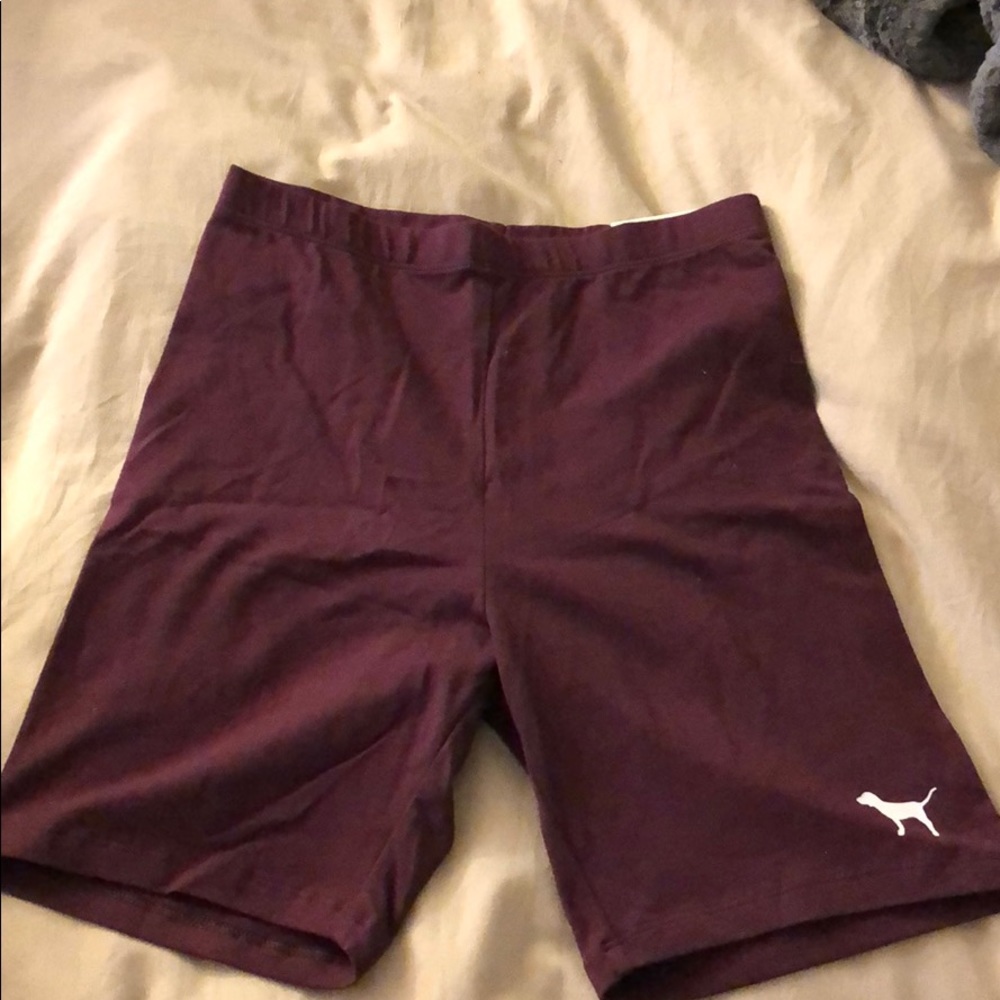 Brand new pink Victoria’s biker shorts